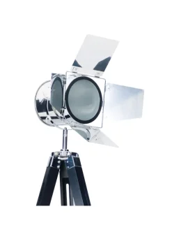 Stehleuchte "HOLLY" in schwarz - (L)56.5 cm x (B)56.5 cm x (H)100 cm