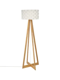 Stehleuchte in weiß