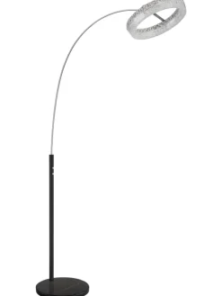 Stehleuchte "LAUREL" in black