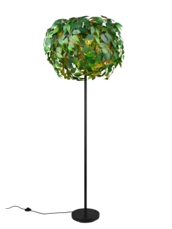 Stehleuchte LEAVY in schwarz grün