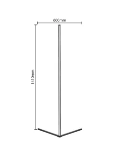 Stehleuchte LEVEL in schwarz