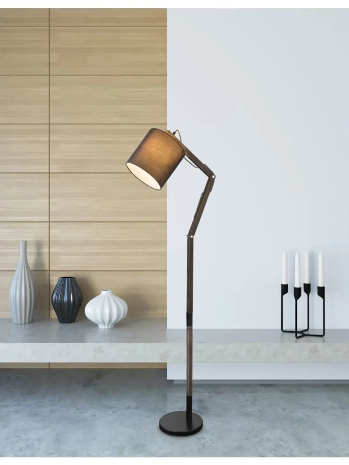 Stehleuchte "MATTIS" in black