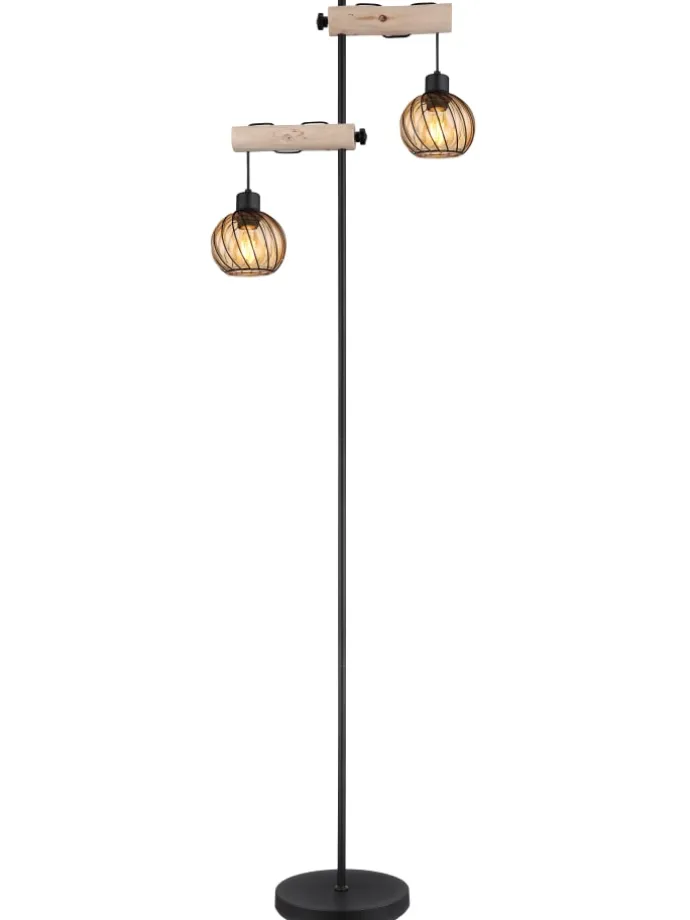 Stehleuchte "PAULO" in black