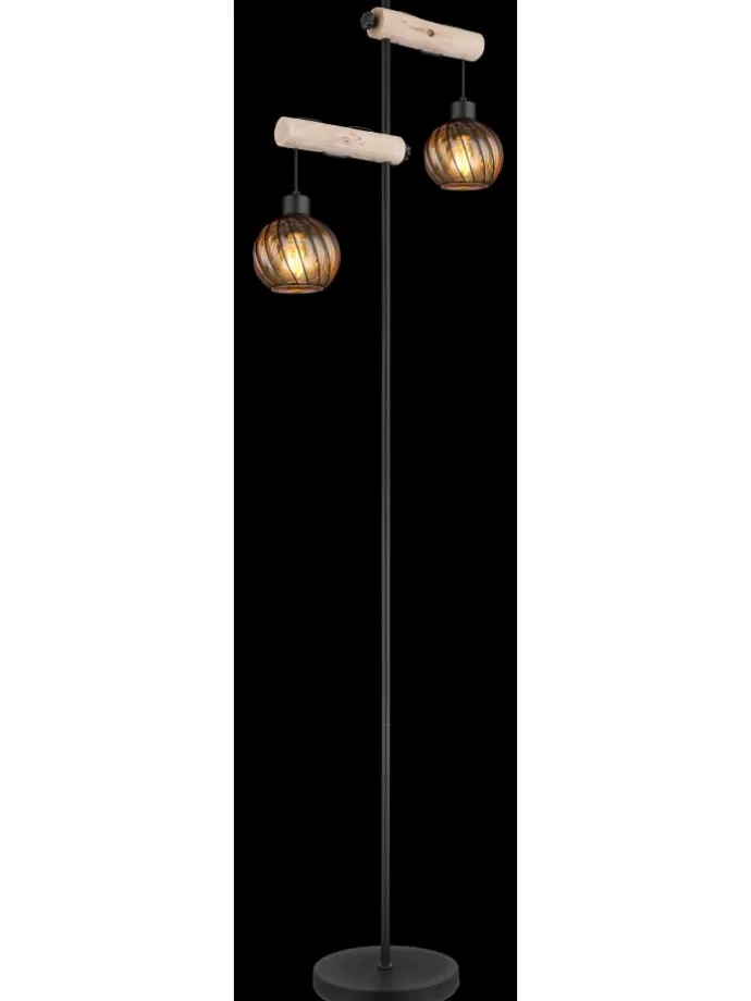 Stehleuchte "PAULO" in black