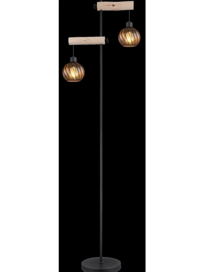 Stehleuchte "PAULO" in black