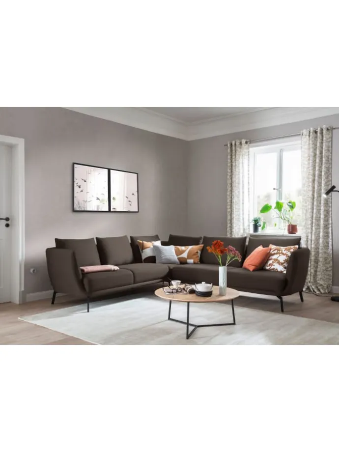 Stehleuchte Stina in schwarz - (H) 154 cm x Ø 23 cm