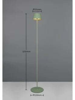 Stehleuchte SUAREZ in Pistaziengrün