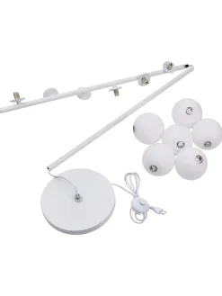 Stehleuchte VETLE in Weiß