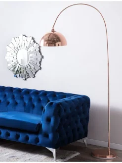 Stehleuchten CANDELLA in Kupfer - (W) 35 x (H) 158 x (L) 65 cm