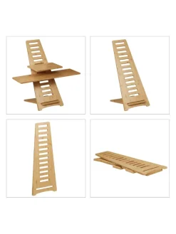 Stehpult Aufsatz in Natur - (B)80 x (H)77,5 x (T)57 cm