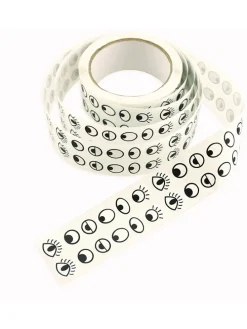 Sticker "Augen" in Weiß/ Schwarz - 2.000 Stück