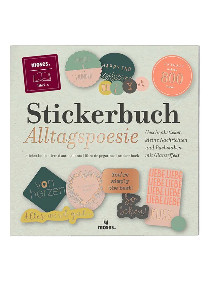 Stickerbuch "Alltagspoesie" in Bunt - ab 3 Jahren