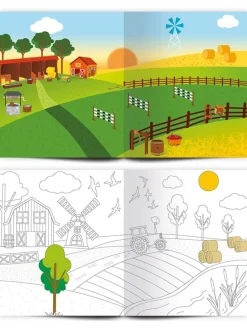 Stickerbuch zum Sammeln - ab 3 Jahren