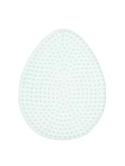 Stiftplatten-Set Ostern, weiß für Midi-Bügelperlen - ab 5 Jahren