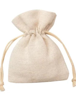 Stoffbeutel in Natur - 6 Stück