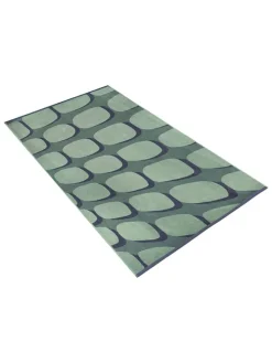 Strandtuch "Shadow play" in Grün