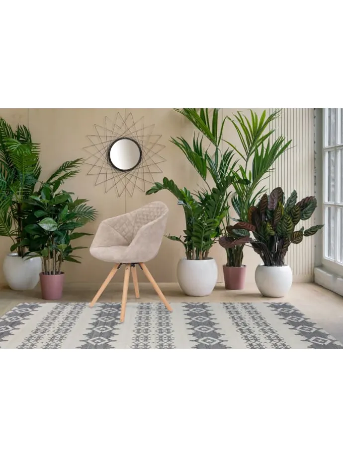 Stuhl Chadwick 2erSet in weiß - creme