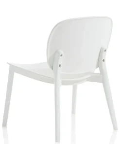 Stuhl "Mahon" in Weiß - (B)58 x (H)71 x (T)48,5 cm