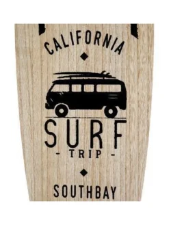 Surfbrett in schwarz