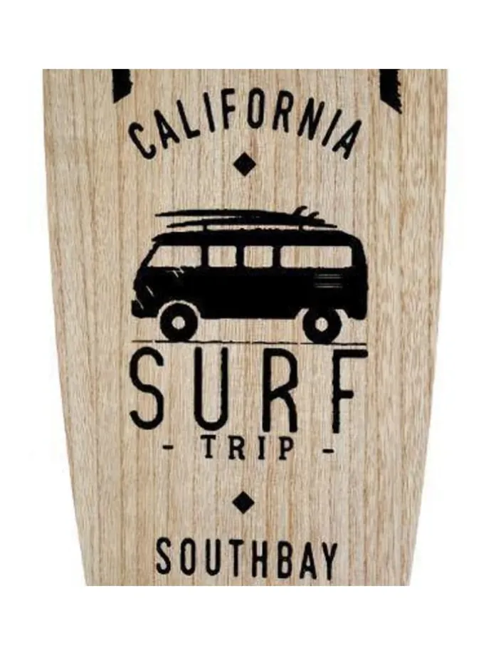 Surfbrett in schwarz