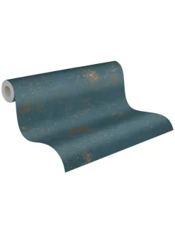 Tapete Concrete Touch in Blau