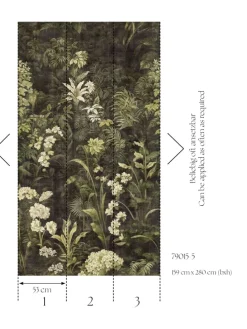 Tapete Hot Spots Jungle Creme