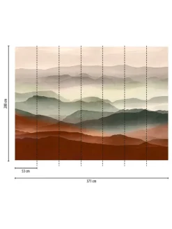 Tapete The Wall 3 Landscape Rot