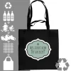 Tasche Was stimmt denn mit dir nicht in Schwarz - 40x40