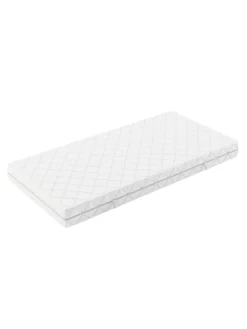 Taschenfederkernmatratze Köln in Weiß, Härtegrad 3