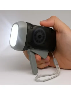 Taschenlampe in Grau