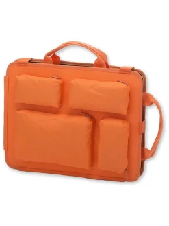 Taschen-Organizer in Orange - (B)30 x (H)38 x (T)3 cm