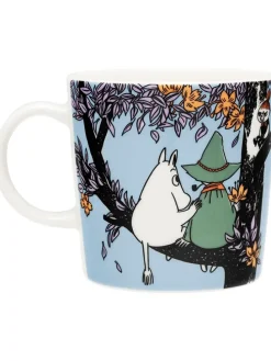 Tasse "Friends Forever" in Hellblau/ Schwarz - 300 ml