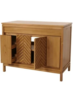 Teak-Waschbeckenunterschrank M74