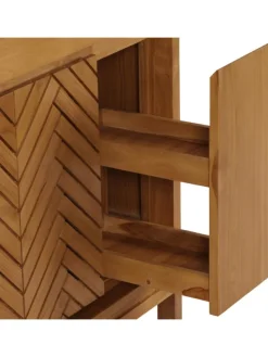 Teak-Waschbeckenunterschrank M74