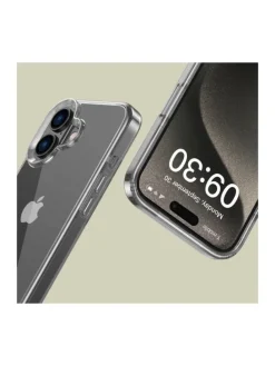 TechProtect FlexAir HybridHülle iPhone 16 transparent in Transparent