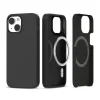 TechProtect Silikon magnetisch Hülle iPhone 13 / 14 Schwarz in Schwarz