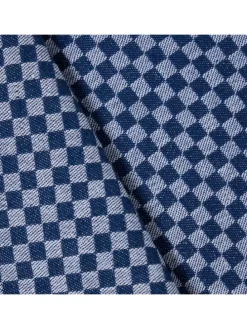 3-teiliges Set: Geschirrtuch Set in Blau