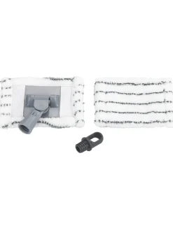 Teleskop-Fliesenwischer in Schwarz/ Silber