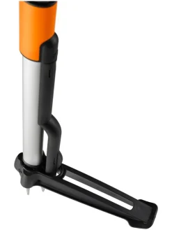 Teleskop-Unkrautstecher in Schwarz