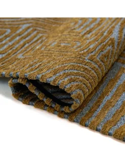 Teppich Gold Stone in gold