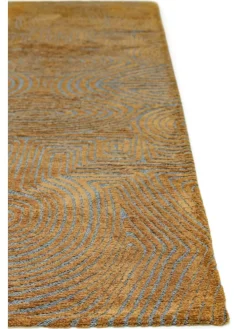 Teppich Gold Stone in gold