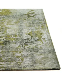 Teppich Olive in grün