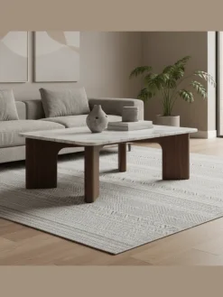 Teppich Outdoor Flachgewebe Ethno Muster Polypropylen Balkon in Grau