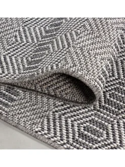 Teppich Outdoor Flachgewebe Boho Polypropylen Balkon