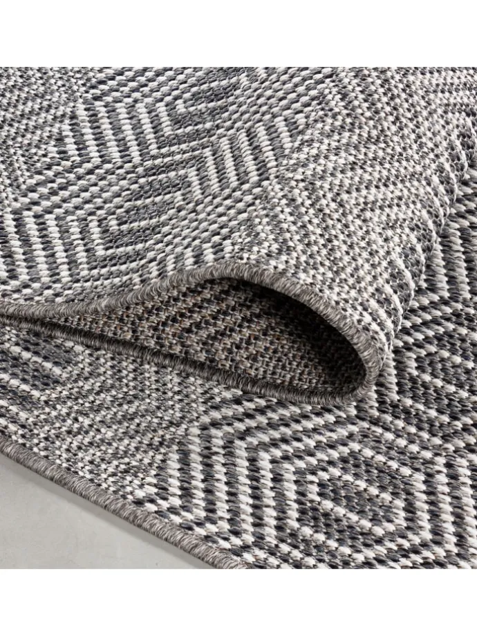 Teppich Outdoor Flachgewebe Boho Polypropylen Balkon