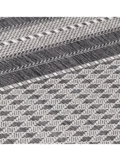 Teppich Outdoor Flachgewebe Antik-Optik Polypropylen Terrasse