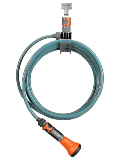 Terrassen-Spiralschlauch "city gardening" in Türkis/ Grau - (L)7,5 m