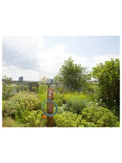 Terrassen-Spiralschlauch "city gardening" in Türkis/ Grau - (L)7,5 m