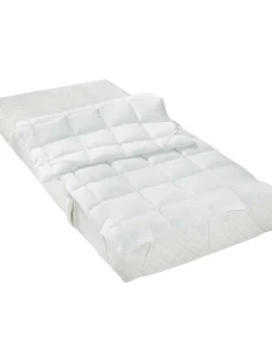 Textilfaser Unterbett Atlanta in weiß