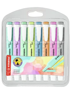 Textmarker "STABILO swing cool Pastel" - 8 Stück